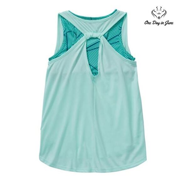 Xersion Girls 2pc U Neck Tank Top Size L 14 - Picture 2 of 4